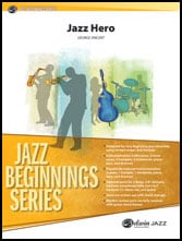 Jazz Hero Jazz Ensemble sheet music cover Thumbnail
